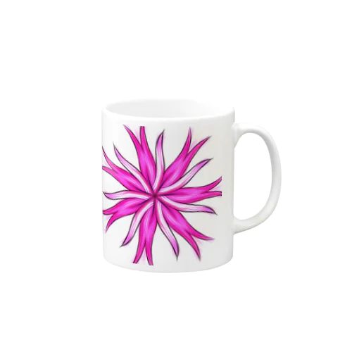 ピンクの花 Mug