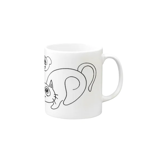 悪っそーなねこ　 Mug