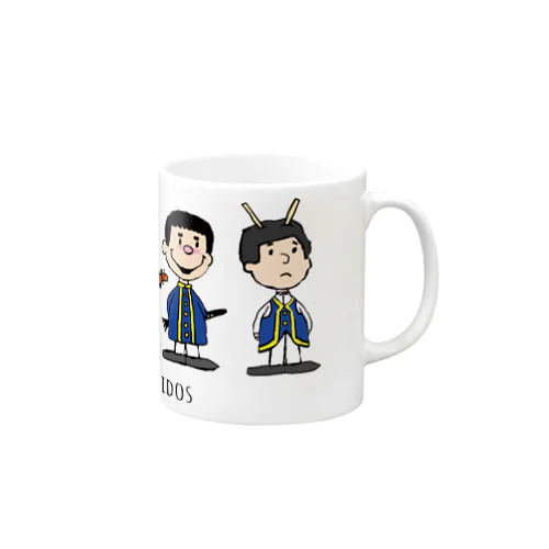 ピラミッドス　カートゥーン風 Mug