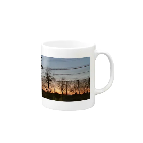 夕暮れの風景 Mug