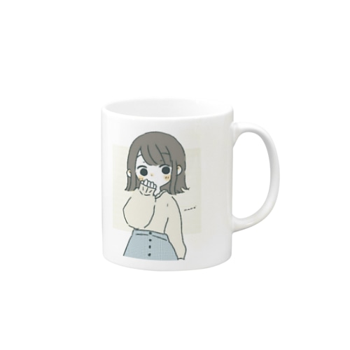 春色コーデちゃん Mug