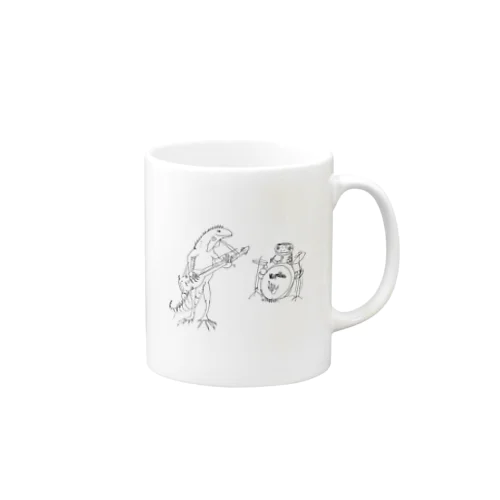 レプタイルずバンド Mug