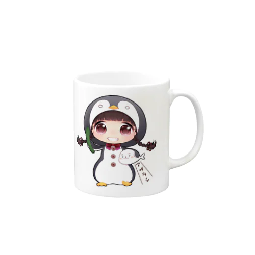 ペンギンとアザラシ Mug