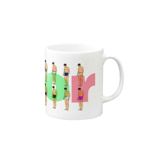 カラフルパンツ Mug