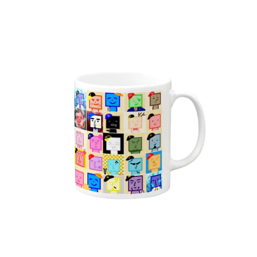 王国全員集合マグカップ Mug