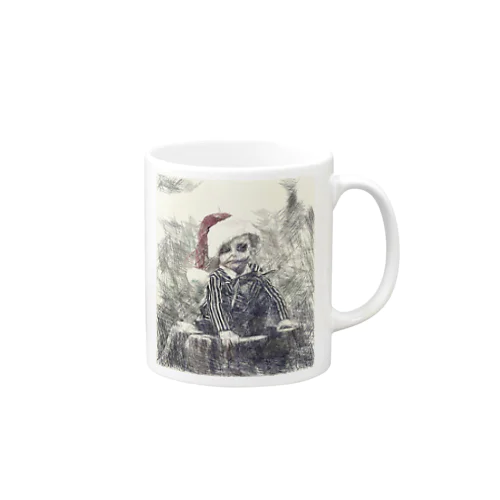 A boy who predicts death Mug