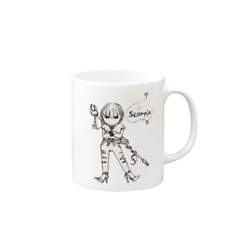 アクセな12星座　蠍座 Mug