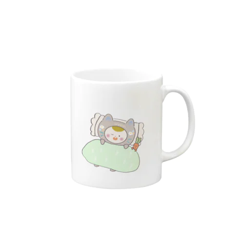 二度寝へにゃっと Mug