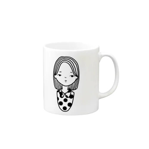 ガール1 Mug