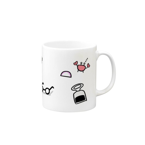 ねこめがね Mug
