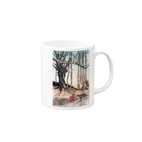 赤ずきんの居る風景 Mug