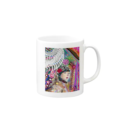 【己】テムナムてんこ画伯【宇宙】 Mug