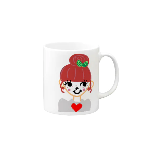 strawberry girl Mug