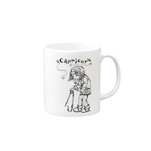 アクセな12星座　山羊座 Mug