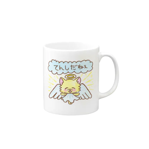 おにぎりチワワ ゆるチワワ NAMACOLOVE てんしだねぇ Mug