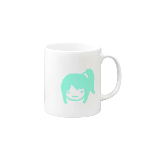 ぐりーんな女の子 Mug