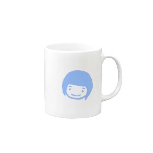 ぶるーな女の子 Mug