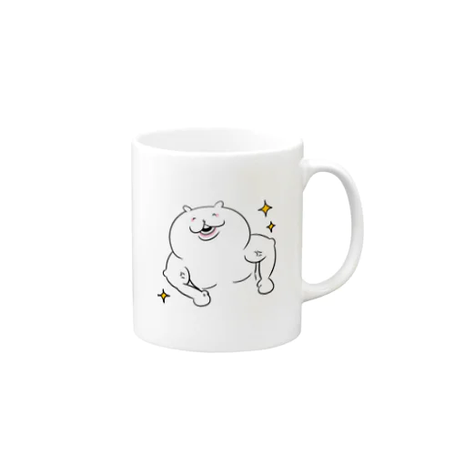 あごたるのすけ「むきむき」 Mug