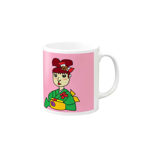 日本美人 Mug