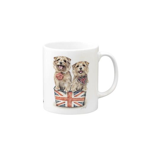 ノーフォークテリア14 Mug