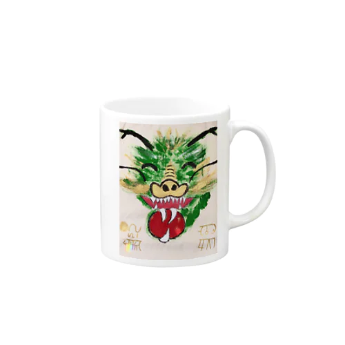 緑龍 Mug