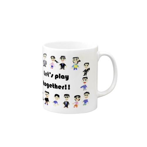 Let's play together!! Mug