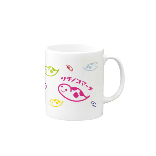 およぐツチノコちゃん★ビビッドレインボー★ Mug