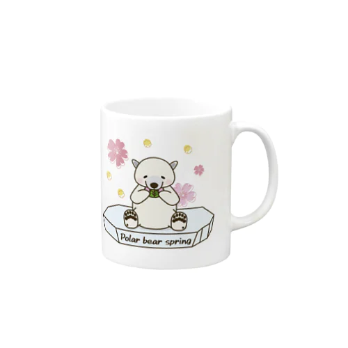 シロクマさんの春 Mug