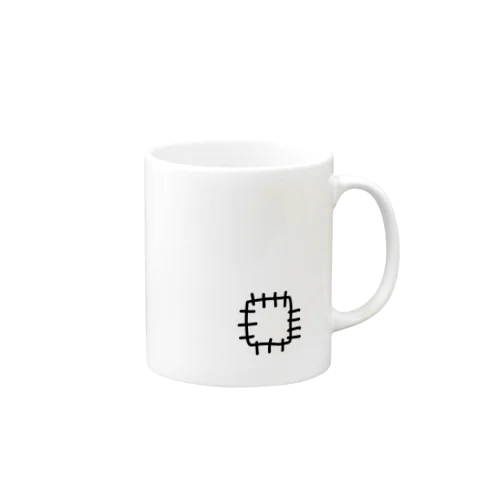 ぬいぬい、っていうか　つぎはぎ Mug