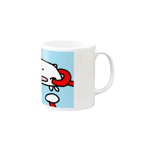 カニマッサージをうけるねこです Mug