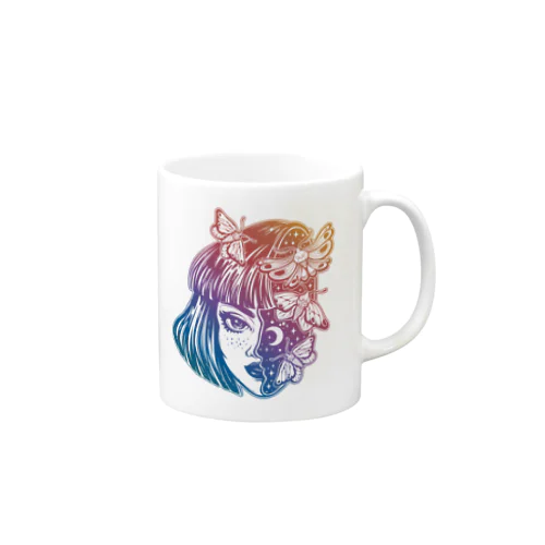 girl knows the world Mug