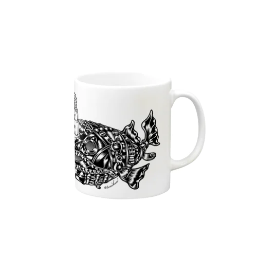 Animalia Kinky “ Black Atlantic Footballfish ”  Mug