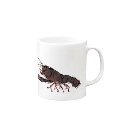 ザリガニのフジハシ君 Mug