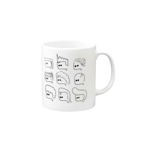 グラサーン Mug