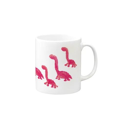 SPACE PINKY DINOSAUR FAMILY Mug  Mug