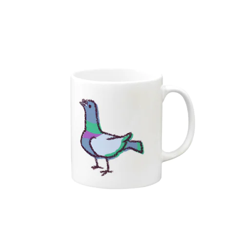 土鳩 Mug