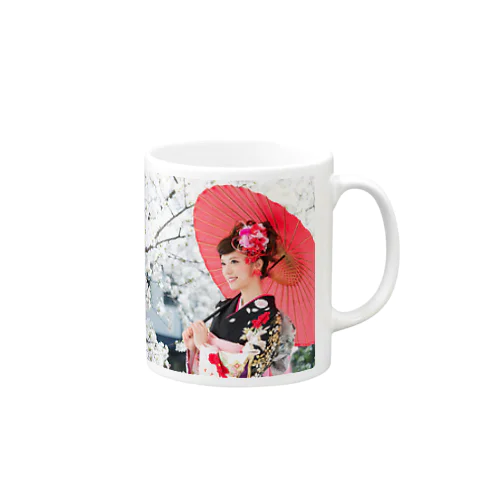 着物　美女 Mug