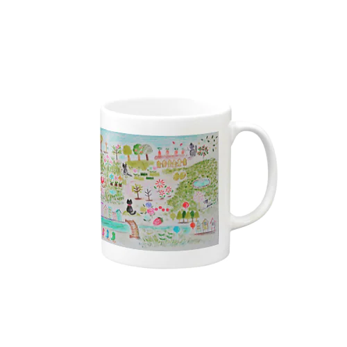 猫が過ごす場所 Mug