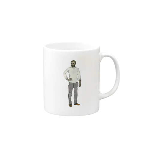 待つ人 Mug