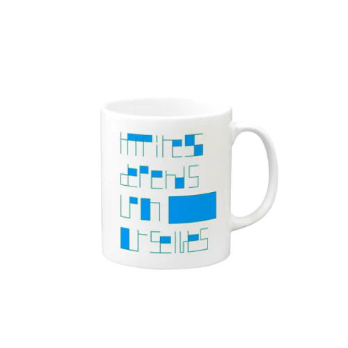 Aristotle blue Mug