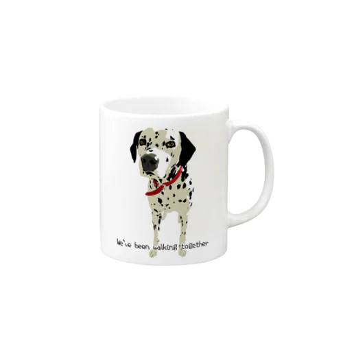 Walk with Dalmatian Mug