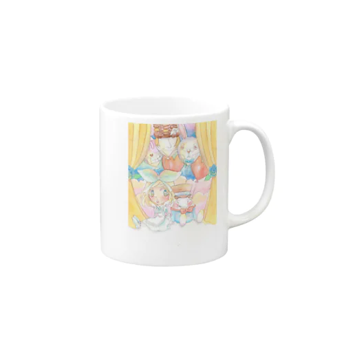 ワンダーランドへの幕開け Mug