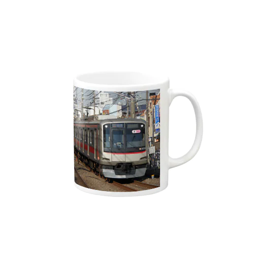 東急東横線の電車 Mug