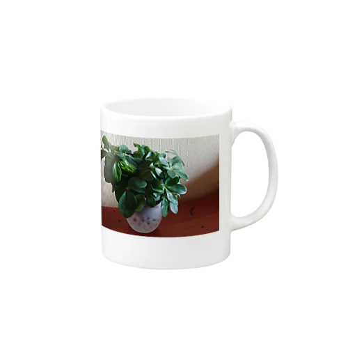 こころあたたまる幸運の植物 Mug