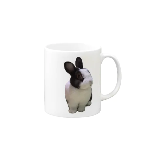 保護うさぎダイちゃんF Mug