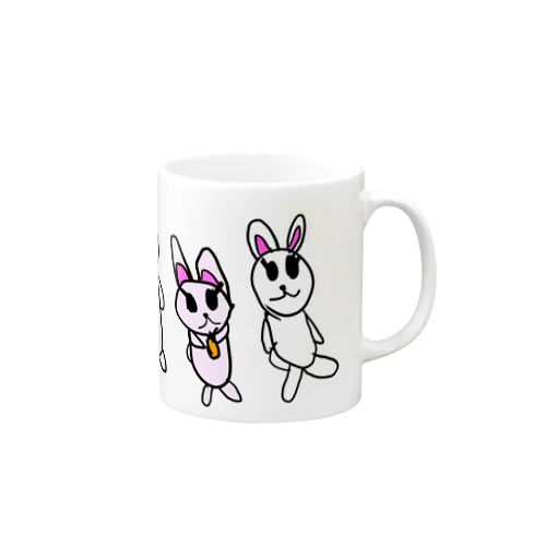 娘の絵シリーズ～rabbit～ Mug