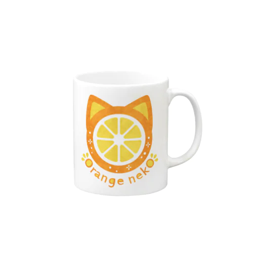 Orange nekO Mug