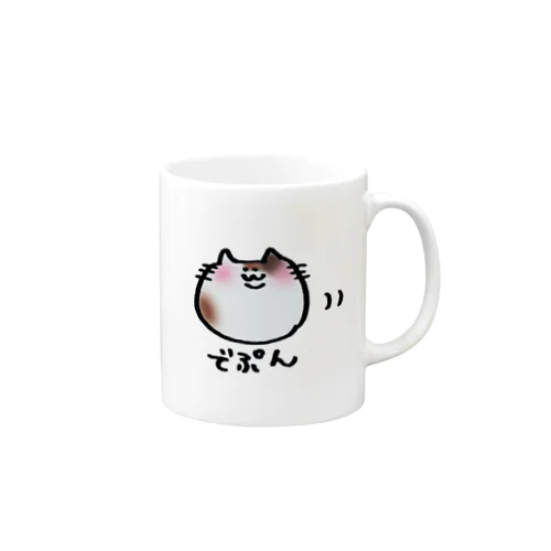 でぷんねこ みけ Mug