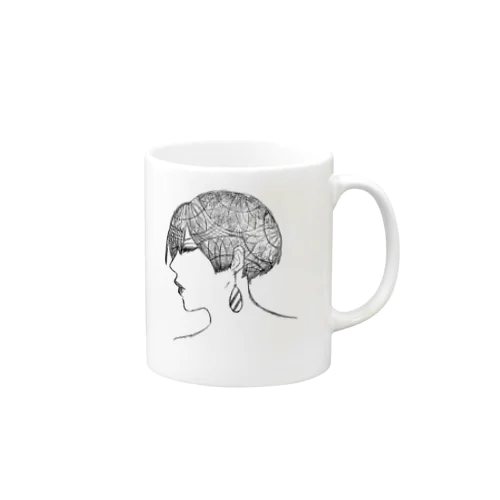 "花を探して" Mug