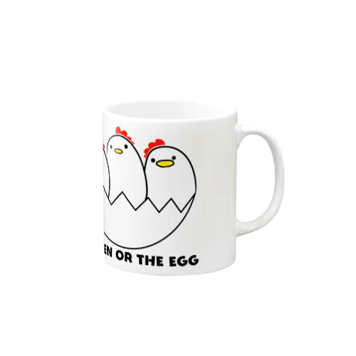 卵が先か鶏が先か Mug